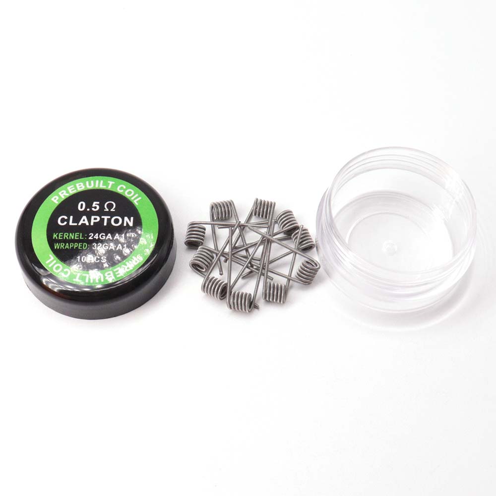 Clapton Wire Pre Built - 10 Stück Elektronische Zigarette Vape Pen
