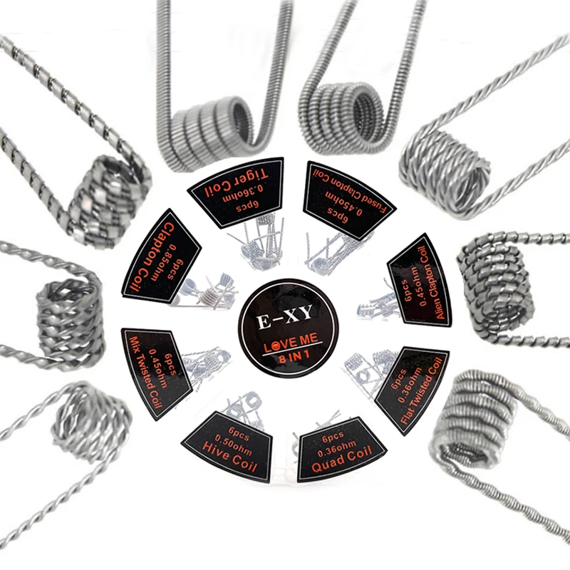 Vmiss 8-in-1 vorgefertigter Co – Clapton Wire Pre Built Bewertung und Preis