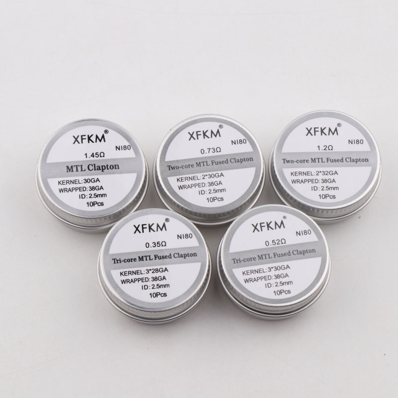 NEUE XFKM 10 Teile/schachtel N – Clapton Wire Pre Built Bewertung und Preis